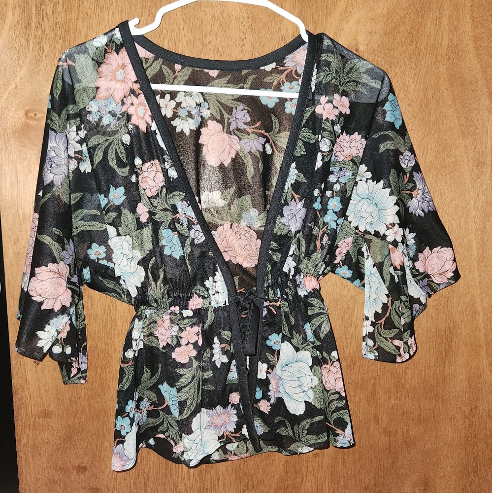 vintage sheer cover up